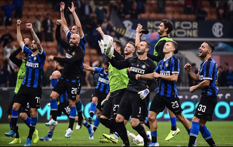 Inter se medirá la próxima semana al Barcelona en la segunda fecha de la Champions League. AFP / M. Bertorello