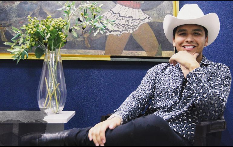 Christian Nodal estará en nuestra ciudad para presentarse en las Fiestas de Octubre y a la espera de obtener alguno de los Grammy Latino en los que está nominado. EL INFORMADOR / E. Barrera