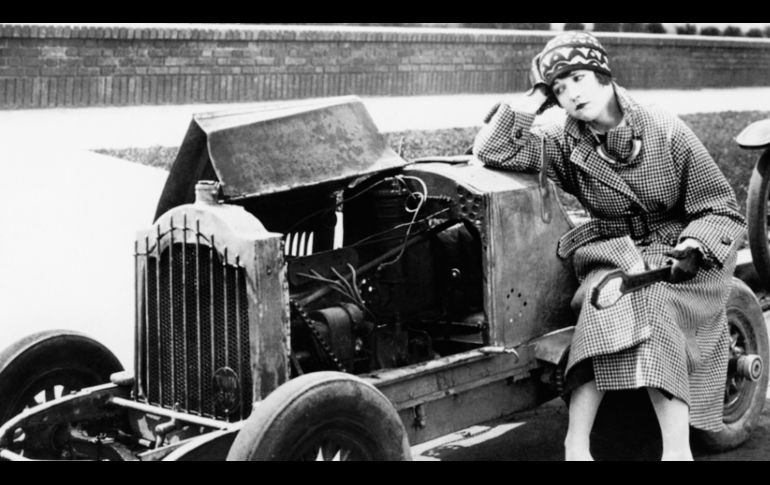 Louise Brooks, reconocida escritora y actriz del cine mudo.