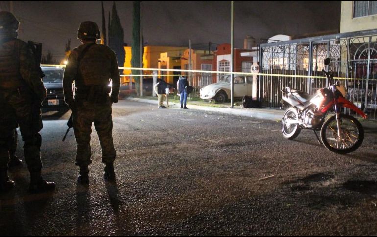 La balacera ocurrida durante la madrugada del jueves en el fraccionamiento Vistas de Tesistán se prolongó durante al menos 25 minutos. ESPECIAL