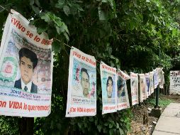 Este jueves se cumplen cinco años de la desaparición de los 43 normalistas de Ayotzinapa. NTX / ARCHIVO