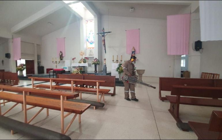 En la Zona Metropolitana de Guadalajara se han nebulizado 90 mil hectáreas. EL INFORMADOR/ E. Barrera