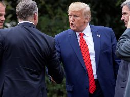 Molesto, Donald Trump acusó a los legisladores demócratas de no cooperar 