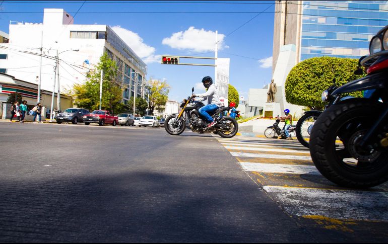 La necesidad del nuevo trámite de matrículas es resultado de una estrategia realizada en para tener un mayor control sobre el parque vehicular de motocicletas. EL INFORMADOR/Archivo