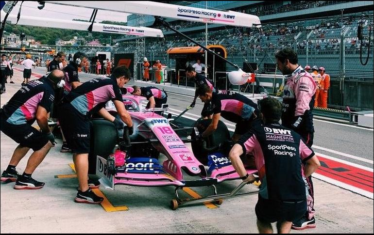 El resultado ilusiona al equipo de Racing Point que ha conseguido pocos puntos esta temporada. @RacingPointF1