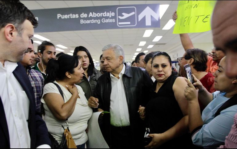 López Obrador se dirige al Hospital Rural de Matamoros, y después viajará a Chihuahua. NTX / A. Guzmán