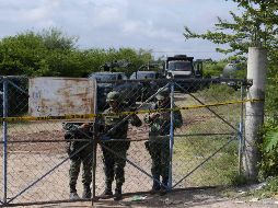 Los tres militares que murieron eran del 15 Regimiento de Caballería Motorizada de Comitán de Domínguez. AFP / F. Robles