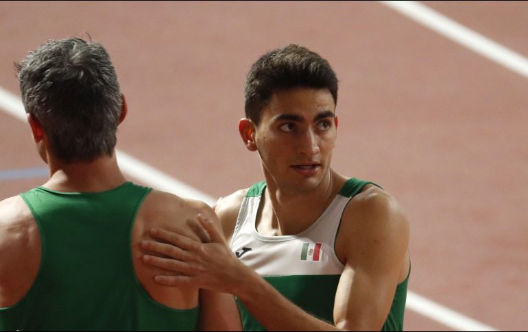 El sinaloense ocupó la sexta posición en la primera ronda calificatoria. EFE