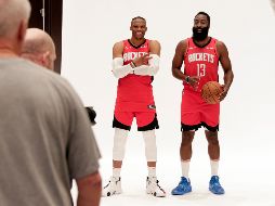 Russell Westbrook y James Harden quieren ayudar a Estados Unidos a recuperar la hegemonía en basquetbol. AP/M. Wyke