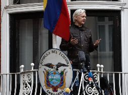 El fundador de Wikileaks estuvo refugiado casi siete años en la Embajada de Ecuador en Londres, desde junio 2012 hasta el pasado abril DE 2019. AFP/ ARCHIVO