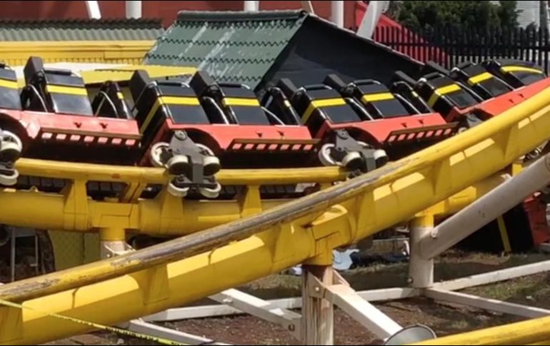 El sitio fue evacuado en su totalidad y acordonado para evitar el acercamiento de las personas. ESPECIAL