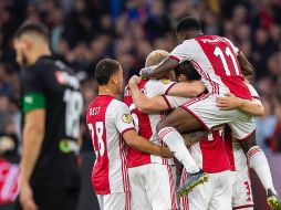 Ajax llegó a 20 puntos en la Eredivisie. TWITTER / @AFCAjax