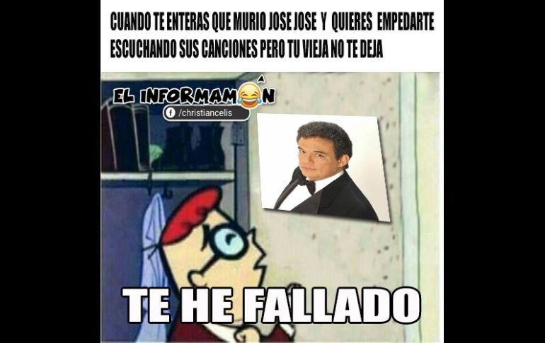 Con todo respeto: los memes de la muerte de José José