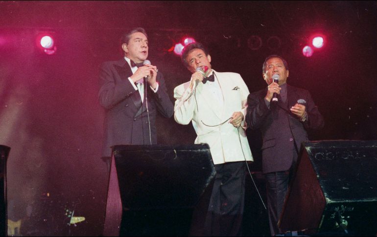 Talento. Marco Antonio Muñiz, José José y Armando Manzanero fueron grandes amigos arriba y abajo del escenario. EL INFORMADOR