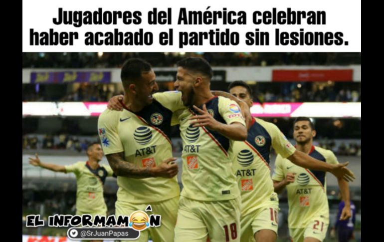 Los memes del aplastante triunfo de América contra Chivas