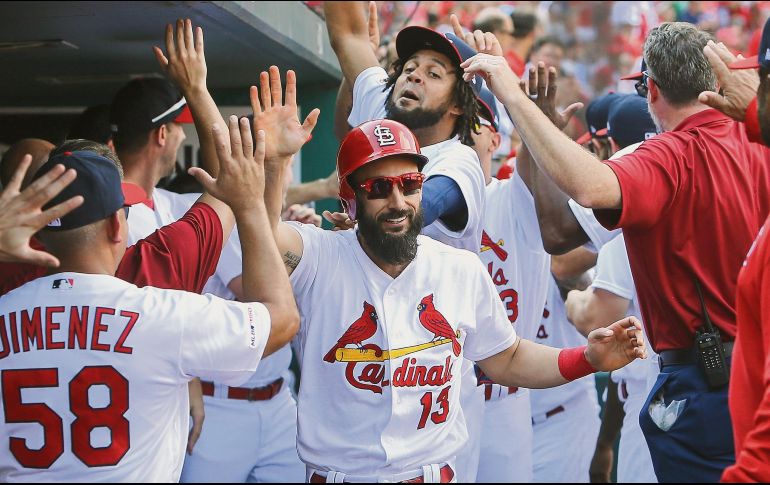 Los Cardenales de San Luis vencieron a los Cubs de Chicago y aseguraron el título de la División Central de la Liga Nacional. AP