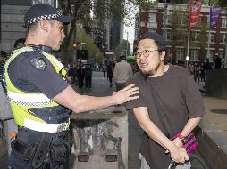 Un grupo de veganos recibe multas individuales de 68 dólares estadounidenses; una decisión tomada este lunes por la Corte de Magistrados de Melbourne. EFE / E. Smith