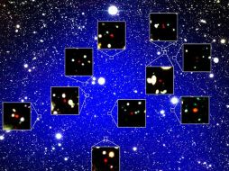 El cúmulo de galaxias denominado Z66OD está a una distancia de 13 mil millones de años luz de la Tierra. TWITTER / @SubaruTelescope