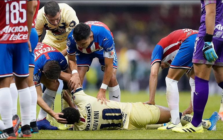 Se estima que Giovani dos Santos regrese a las canchas en seis semanas. IMAGO7 / ARCHIVO