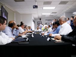 El gobernador Héctor Astudillo presidió este lunes la sesión del Consejo Estatal de Protección Civil. @HectorAstudillo