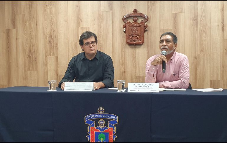 En el marco del 25 aniversario del CEG, Alfonso Hernández destacó la violencia contra la mujer en algunas cifras de la Envipe 2019, así como del SESNSP. EL INFORMADOR / Y. Mora
