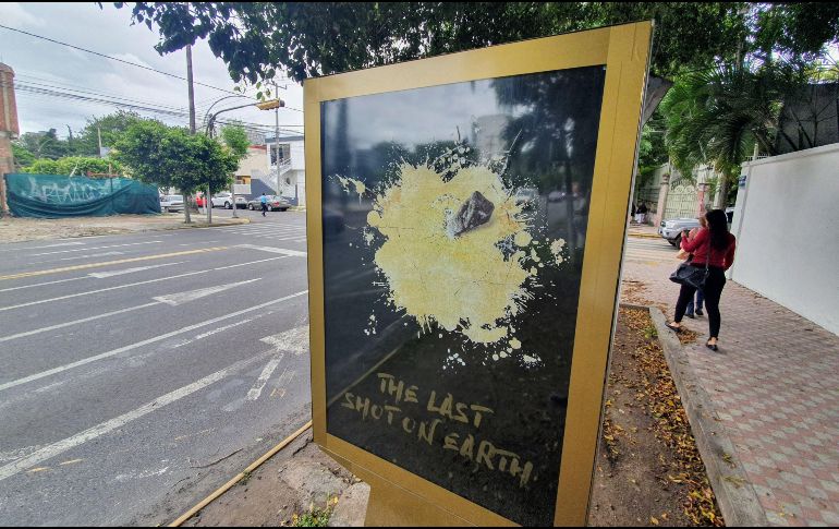 Aparecen rastros dorados en la ciudad