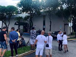 Funeraria en que es velado el cuerpo de José José. La confusión inicial pudo haber sido propiciada por acuerdos de confidencialidad. SUN