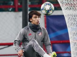 Joao Félix. El portugués ha quedado a deber en la delantera del conjunto Colchonero. EFE