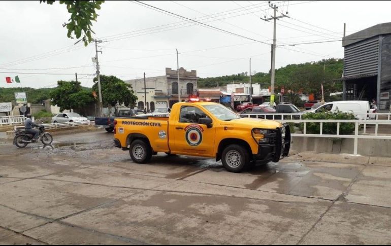 De acuerdo con la Comisión Nacional del Agua (Conagua), el sistema generará lluvias fuertes a puntuales muy fuertes (de 50 a 75 litros por metro cuadrado) en los estados de Sonora y Sinaloa. TWITTER / @PC_Sinaloa