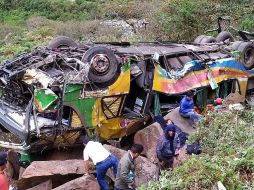 El accidente ocurrió en el kilómetro 148 de la denominada Vía Interoceánica, a la altura del distrito de Marcapata. TWITTER/@ANATEC_PERU