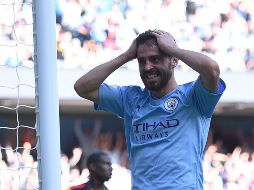 El pasado 22 de septiembre, Silva, del Manchester City, tuiteó una foto de su compañero de equipo Benjamin Mendy de niño, acompañado de un personaje de una marca española de cacahuates bañados en chocolate. AFP / ARCHIVO