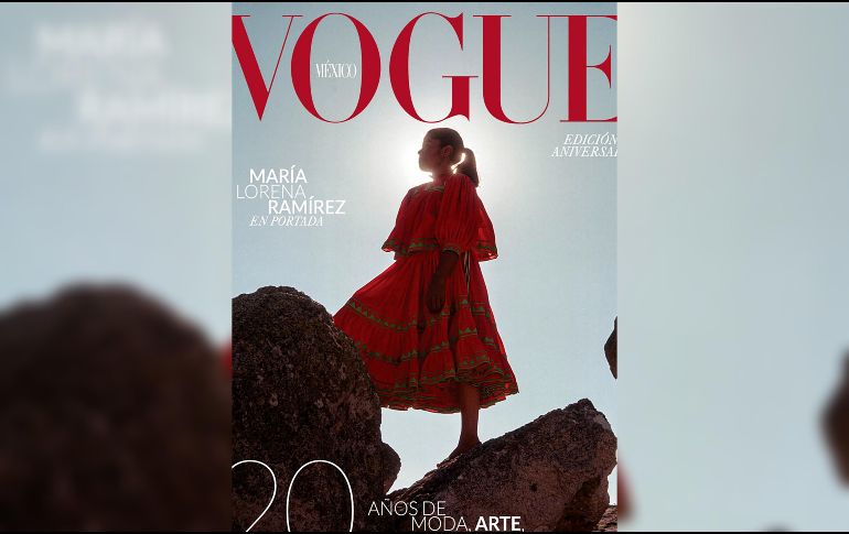 María Lorena Ramírez destaca porque ha conquistado diversas proezas atléticas en México y Europa, con el uso de indumentaria tradicional y huaraches. INSTAGRAM / @voguemexico