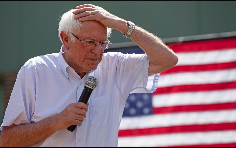 Personal de la campaña ha mencionado que Sanders  