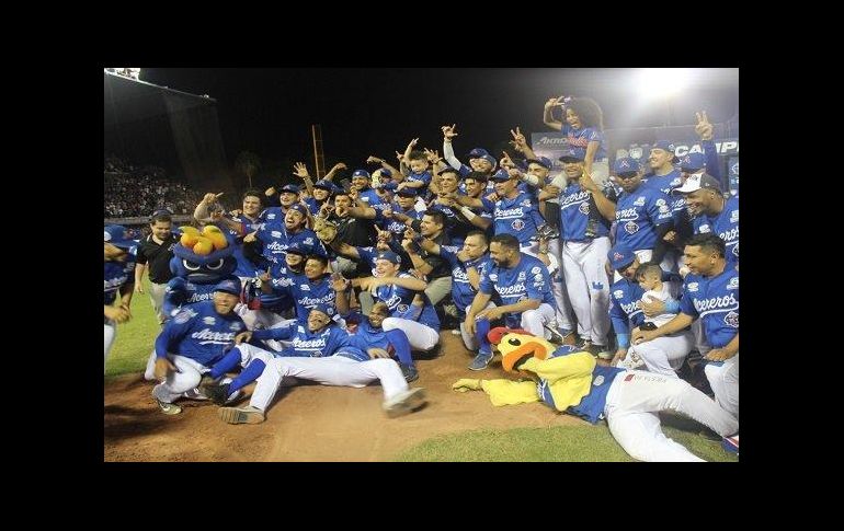 El título corona la magnífica temporada de los Acereros, que fueron junto a los Toros la organización con más victorias. TWITTER/LigaMexBeis