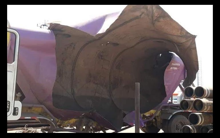 El estallido ocurrió unos minutos después del mediodía de este viernes. TWITTER/@TendenciasTab