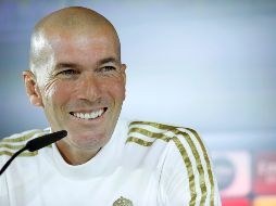 Zidane espera que el Real Madrid derrote al Granada para mantener el liderato de la Liga de España. EFE / C. Moya