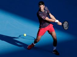 El número uno del mundo pugnará el título con el australiano John Millman, quien venció al estadounidense Reilly Opelka por 6-3, 7-6 (4). EFE / K. Ota