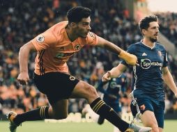 Raúl Jiménez no anota desde el pasado 1 de septiembre. INSTAGRAM / @wolves