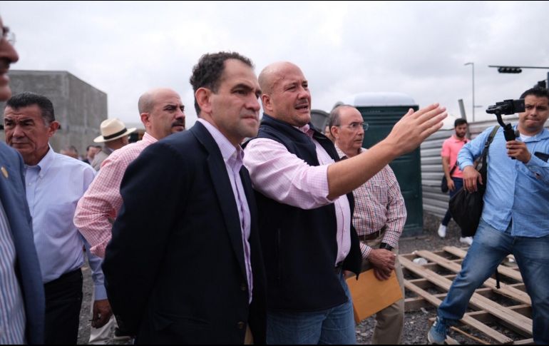 Arturo Herrera, titular de la SHCP, reiteró el compromiso del Gobierno Federal para apoyar al Estado con la financiación de varios proyectos locales. TWITTER/@EnriqueAlfaroR