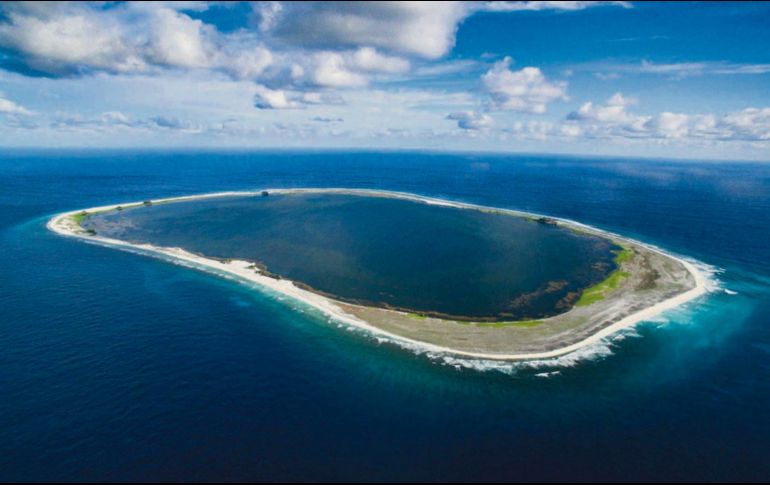 Riqueza en abandono. Aunque ostenta la bandera francesa, hoy en día la isla Clipperton se encuentra poco atendida. ESPECIAL