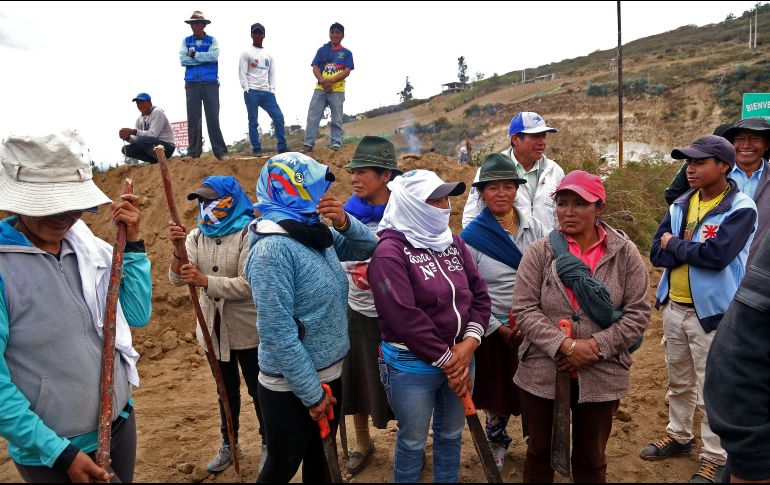Las manifestaciones de diversos sectores sociales han sucedido todos los días desde el miércoles. AFP/C. Vega