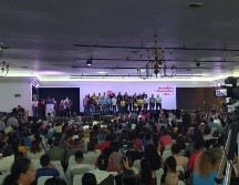 Este domingo se realizó la primera asamblea informativa con funcionarios electos de Morena. EL INFORMADOR / P. López