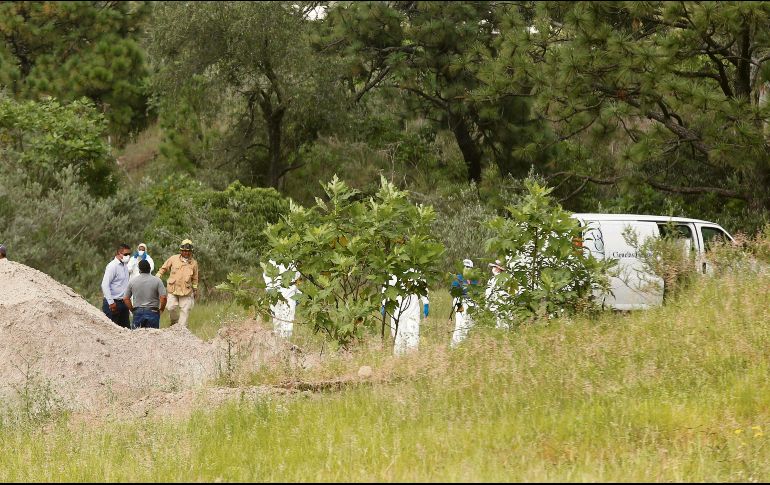 Se encontraron 138 bolsas el mes pasado en La Primavera. EFE