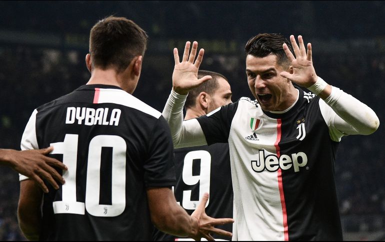 Dybala abrió el marcador con un gol temprano. AFP