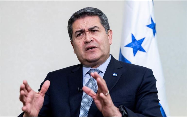 Según el testigo de la Fiscalía, el millón de dólares eran presuntamente de financiar la campaña del actual presidente hondureño, Juan Orlando Hernández. EFE/ARCHIVO