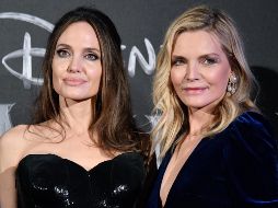 Angelina Jolie explicó en la rueda de prensa que la cinta tiene un importante mensaje a favor de la inclusión. EFE / E. Ferrari