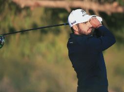 Abraham Ancer se ubica en el puesto 41 del ranking mundial a pesar de no haber librado el corte en el torneo más reciente. AFP / M. Lawrie