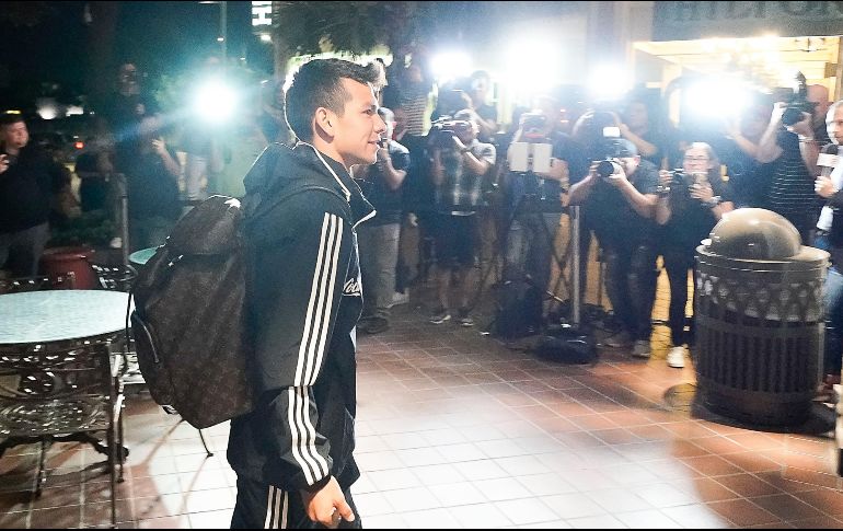 Lozano fue el último jugador en integrarse a la preparación del Tri de cara al partido frente a Bermudas. Imago7 / ARCHIVO