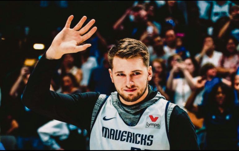 El basquetbolista de Eslovenia es una de las figuras de la quinteta de Dallas.  @luka7doncic