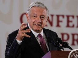 López Obrador explicó que el programa consiste en sembrar árboles frutales y maderables y los sembradores reciben un jornal de 4 mil 500 pesos. NTX/  A. Guzmán